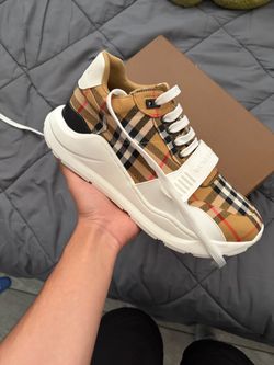 Burberry Vintage Check Low-Top Sneakers/ diors b 22
