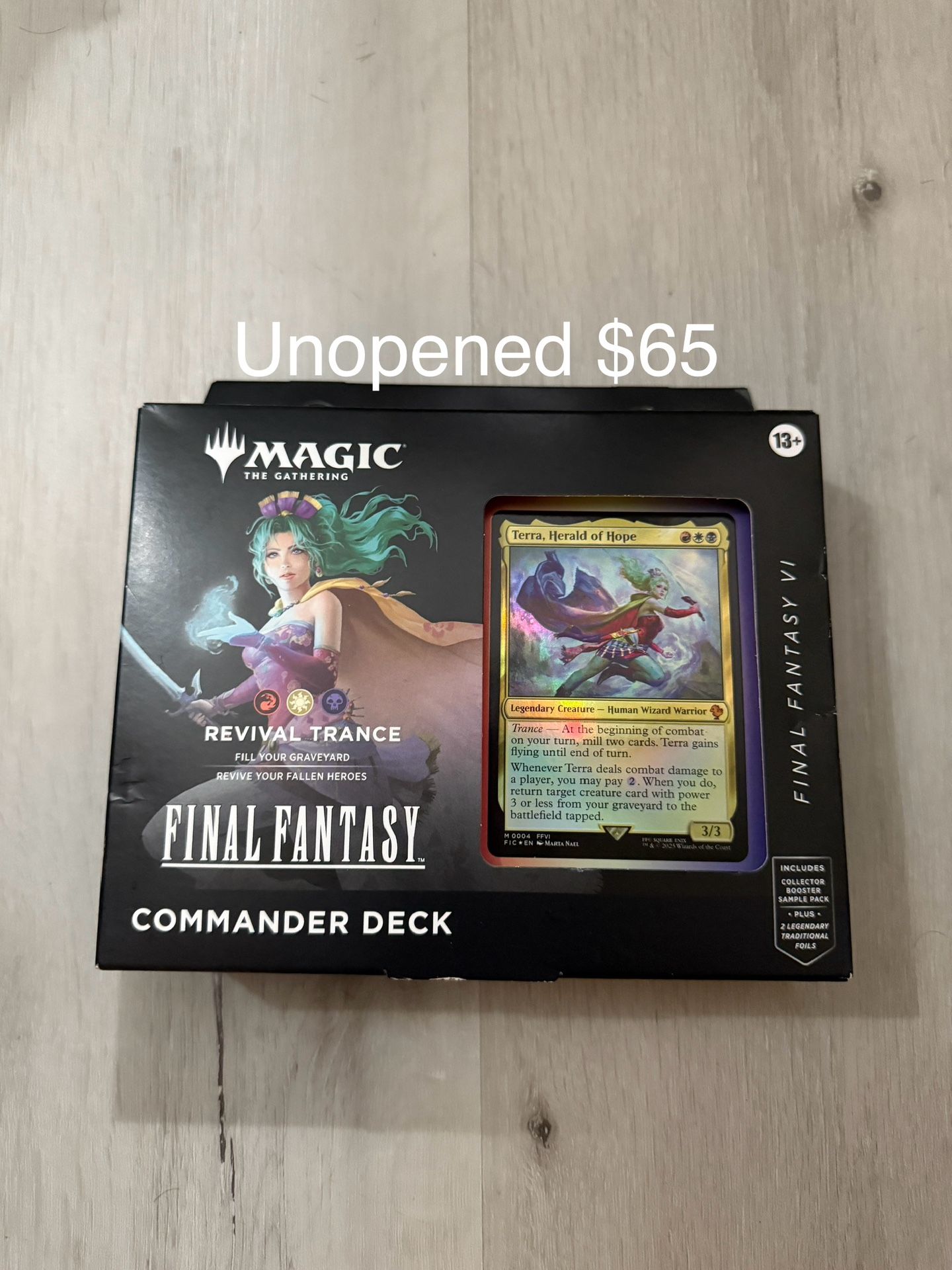 FINAL FANTASY Commander Deck - FINAL FANTASY VI Revival Trance