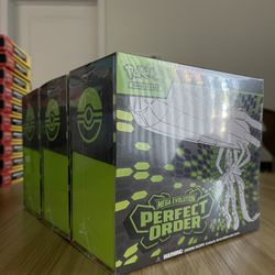 Pokemon Mega Evolution Perfect Order ETB