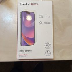ZAAG Glass Defense For iPhone 14 Pro Max-new  $15