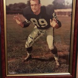 Gino Marchetti Colts Football Signed Picture