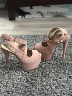 Blush heels