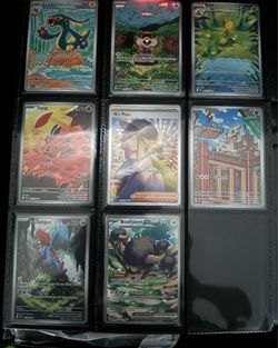 Black Bolt White Flare Pokemon single cards