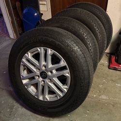 2024 Toyota Tundra Set of Wheels and Tires