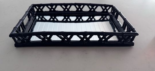 Blue Bamboo Tray