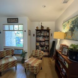 Funky, fun, Comfy, Cozy Chairs (x2)