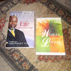 T.D. Jakes - 2 Books for $10.00