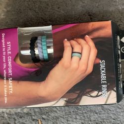 QALO  Stackable Rings  Brand New In Package 