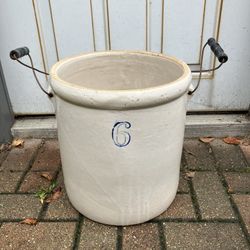 6 Gallon Antique Crock