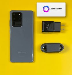 Samsung Galaxy S20 Ultra – 128GB – Unlocked-$230