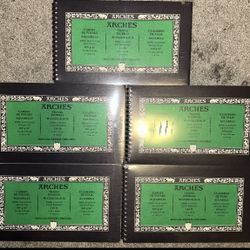 ARCHES® Aquarelle Travel Pad 6 x 10 inches / 20 x 26 cm, Natural White