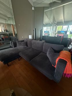 Gray Modern Sectional Couch