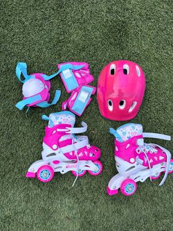 Chicago Kids Roller Skate Set with Helmet and Pads