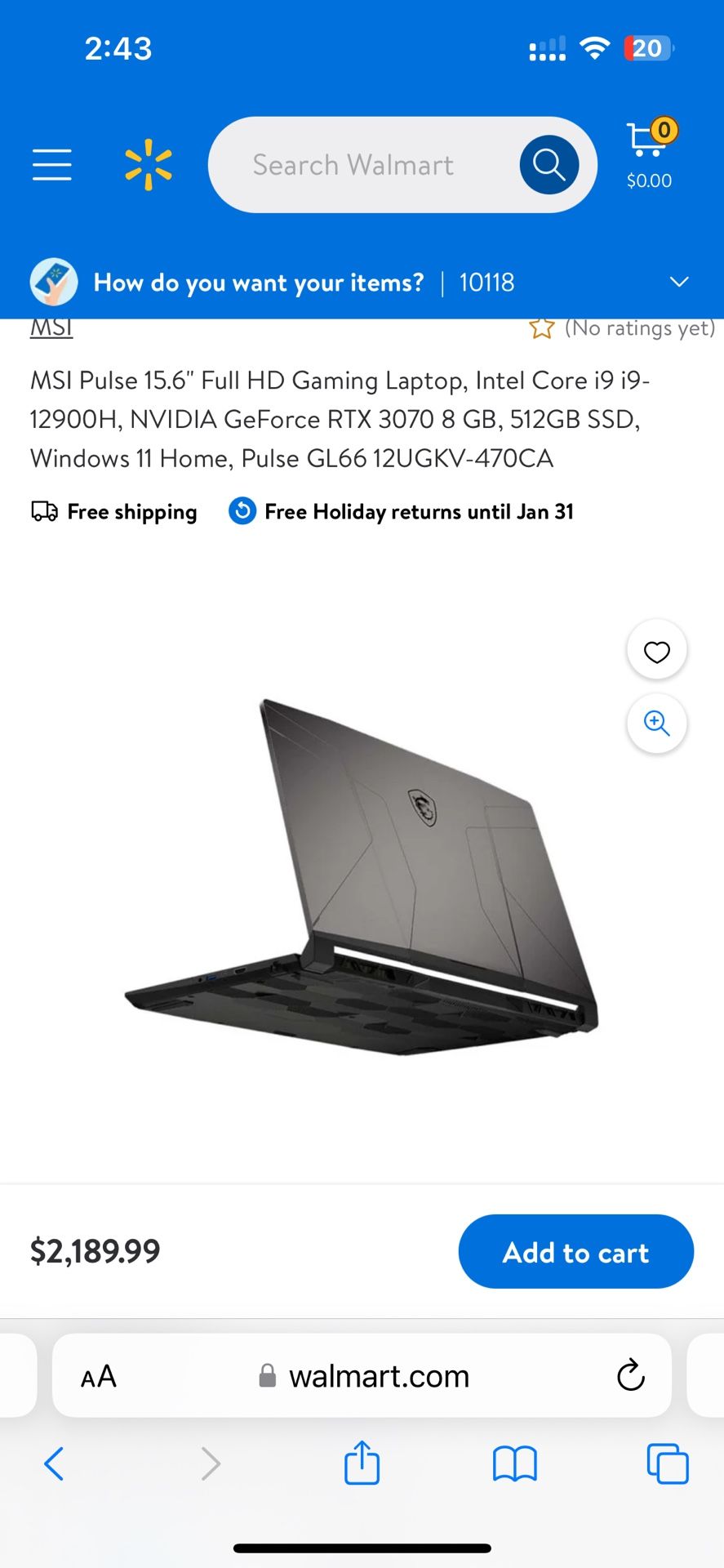 Like new! Intel Core I9-12900H + Rtx 3070 • Gaming Laptop Msi Pulse GL66 12UGOK • SSD 1024Gb