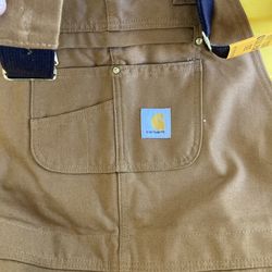 Carhartt Men's R01 Relaxed Fit Duck Bib Overall 42x30