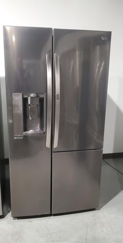 LG Side By Side Stainless Steel Fridge
