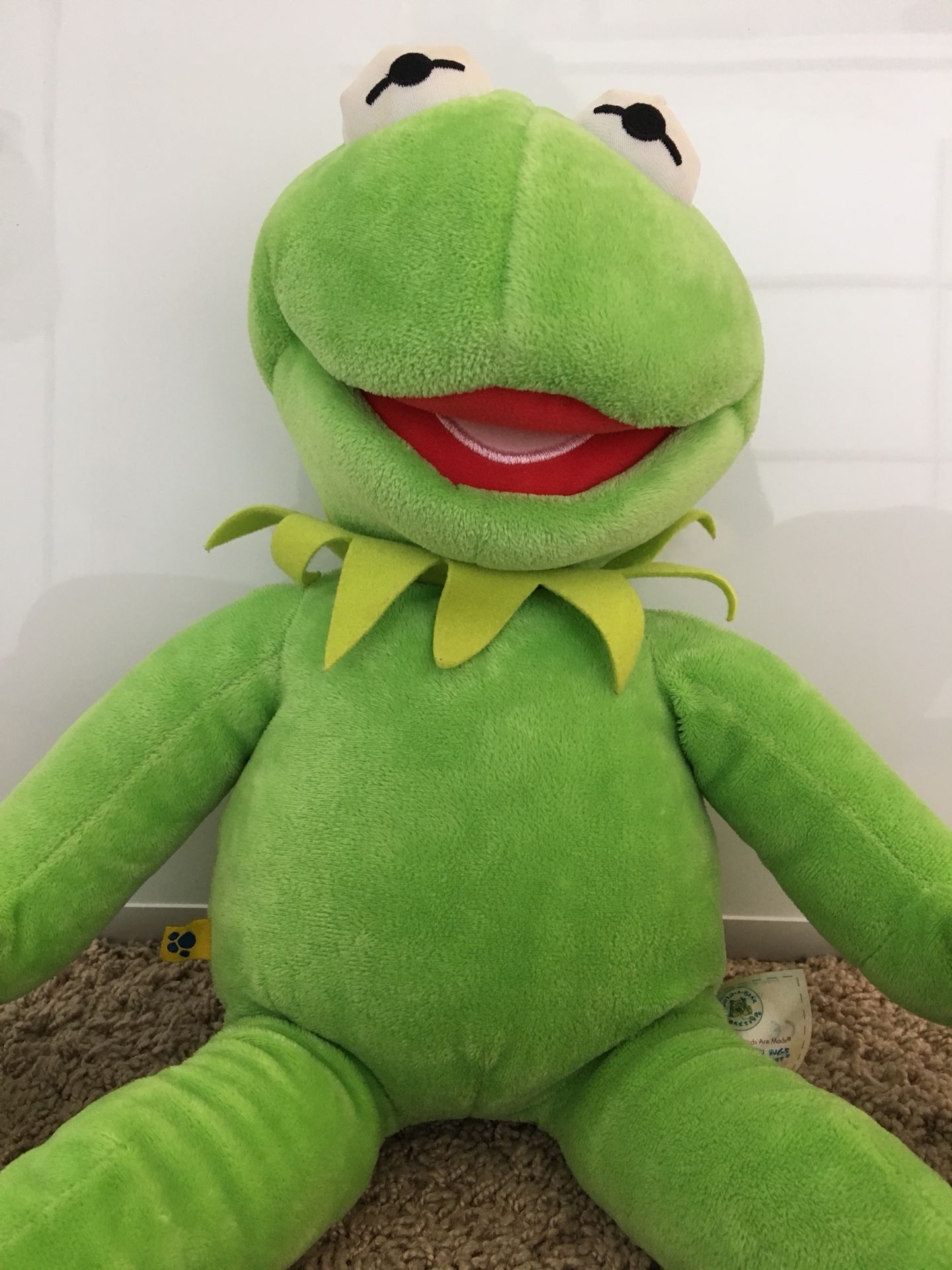 Build A Bear Kermit the Frog Puppet