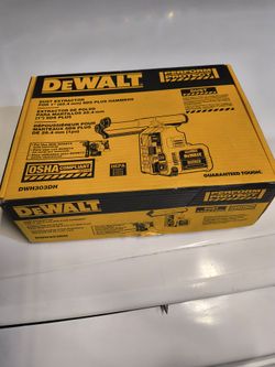 DeWalt dust extractor