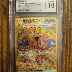 Gem Mint 10 Golden Charizard EX Ultra Rare