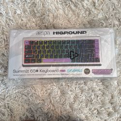 Aespa X Higround Keyboard Collab