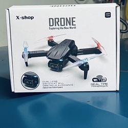 Brand new Drone with REAL WIFI TRANSMISSION Camera 1080P HD, FPV Drones with 2 Batteries,