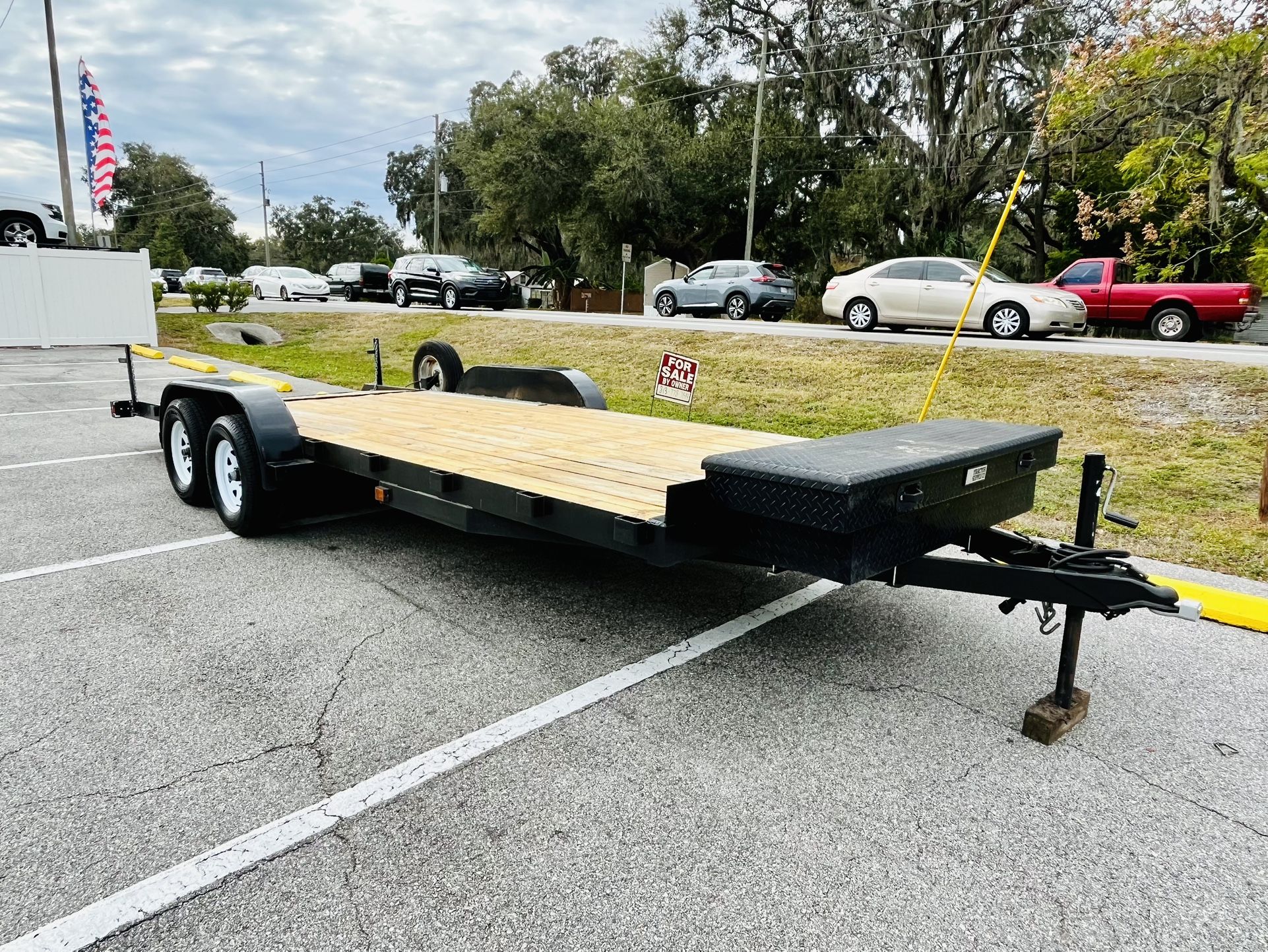 Refurbished 7x20 Car Hauler/Equipment Trailer