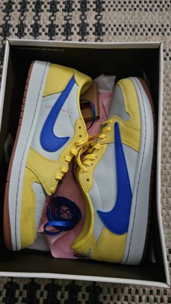 Jordan 1 Travis Canary Sz 14