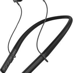 Neckband Hearing Aids Bluetooth Hearing Aid for Seniors Rechargeable Hearing Aids Amplifier with Noise Canceling for Watching TV, Music & Calls