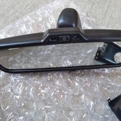 Audi a4 s4 b7 a3 8p a6 c6 S-line black interior rear view mirror compass auto damming 