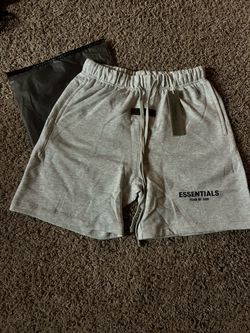 Grey Fear of God Essentials Sweat Shorts