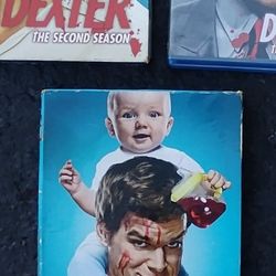 Dexter DVD And Blue Ray Lot Second, Third And Fourth Season 