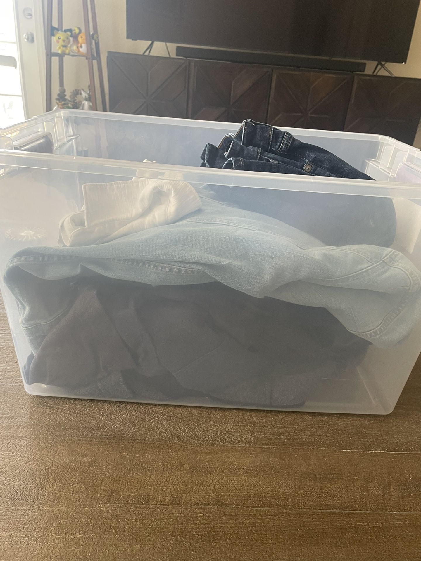 Men’s Clothing Bin – Jackets, Jeans, Hoodies – $40 OBO