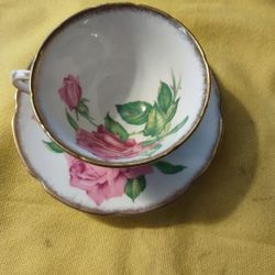 1900s Vintage Collectible Teacup And Saucer Reed Full Description