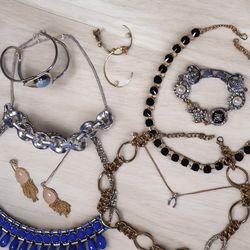 Costume Name Brand Jewelry Bling Trinkets Imitation Jewelry Fashion Jewelry Statement Jewelry Baubles