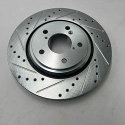 Drilled & Slotted Brake Rotor (contact info removed)8L Performance Disc 26mm Vented