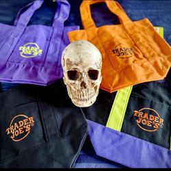 Trader Joe’s Mini Halloween Tote Bags.  $28/4