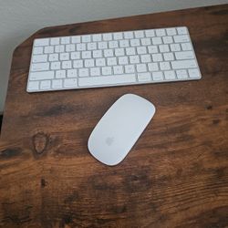 Apple Keyboard and Magic Mouse