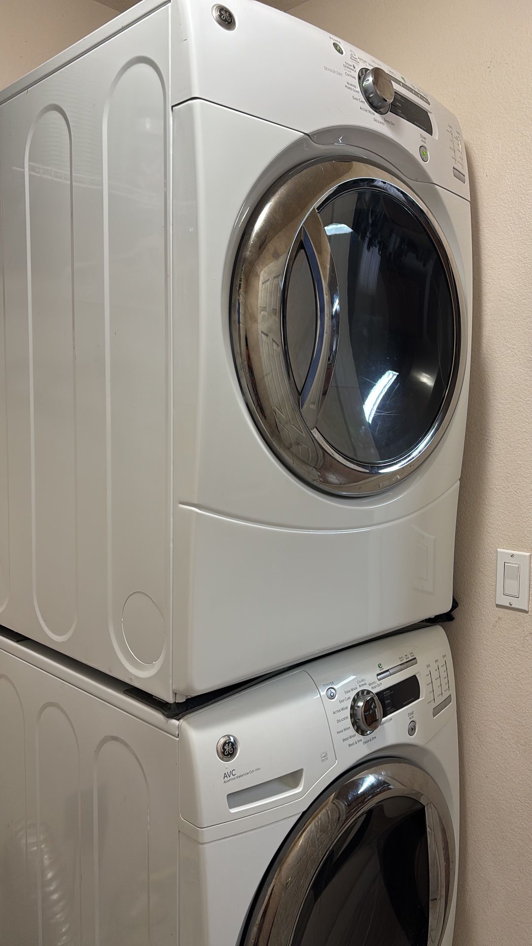 washer and dryer