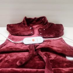 Red Ultra-Soft Heating Pad (MaxKare)
