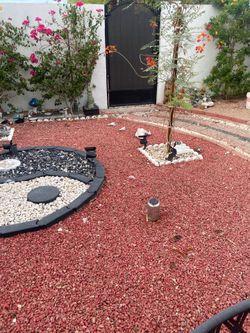 Red gravel   Graba roja