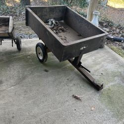Towable Cart And Yard Aerator