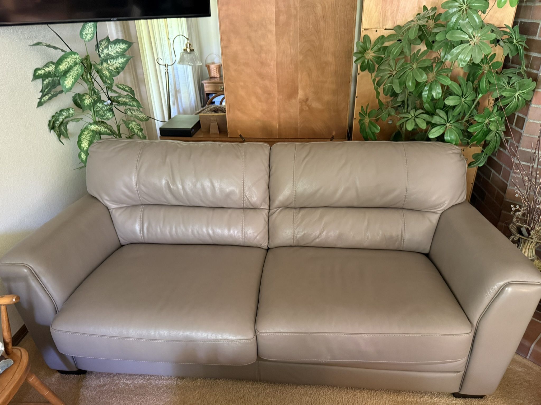 Gray Queen Sleeper Couch