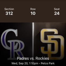 Padres Vs Rockies