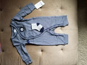 (3 items) Carters 3 month onesies & sleeper