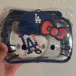 Dodger Hello Kitty Crossbody With Coin Purse