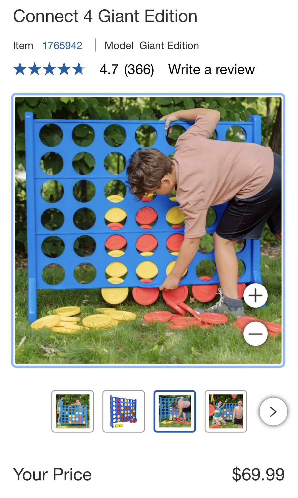 Connect 4 Giant Edition