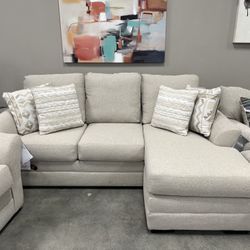 Sofa With Chaise! In Stock!