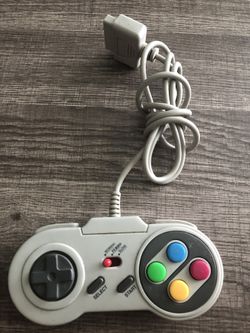 Super Nintendo Controller w/ Normal, Turbo, Slow settings