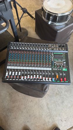 MIXER 16 channels USB Bluetooth effects