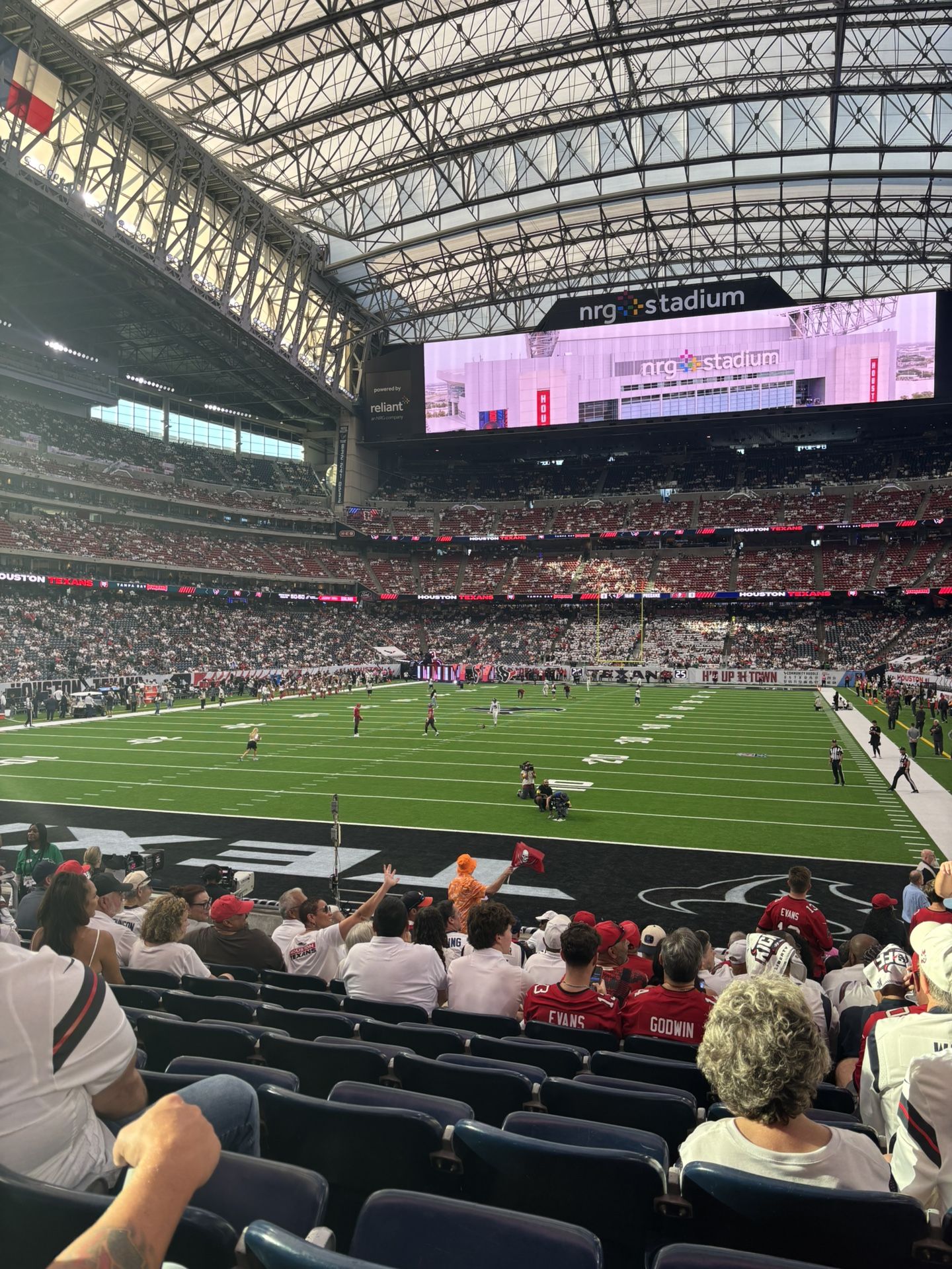 2 Lower Level Texans Vs 49ers Ticket And Blue Parking Pass Section 135 Row p Seats 9-10